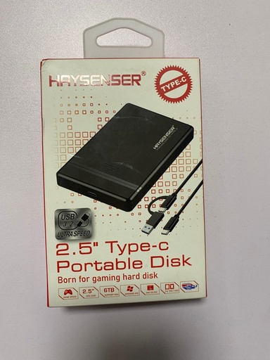 Haysenser Type C  2.5 External Disk Case